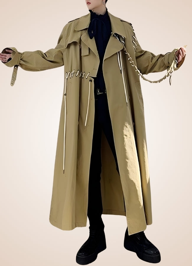 Sewed Steampunk Trench Coat - Steampunk Australia