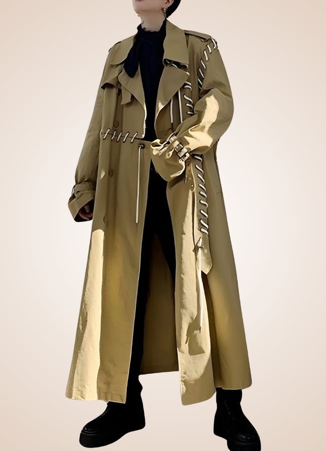 Sewed Steampunk Trench Coat - Steampunk Australia
