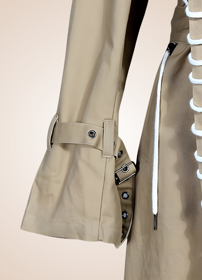 Sewed Steampunk Trench Coat - Steampunk Australia