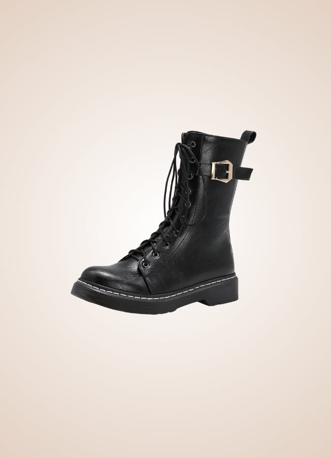 Single Buckle Steampunk Boots - Steampunk Australia