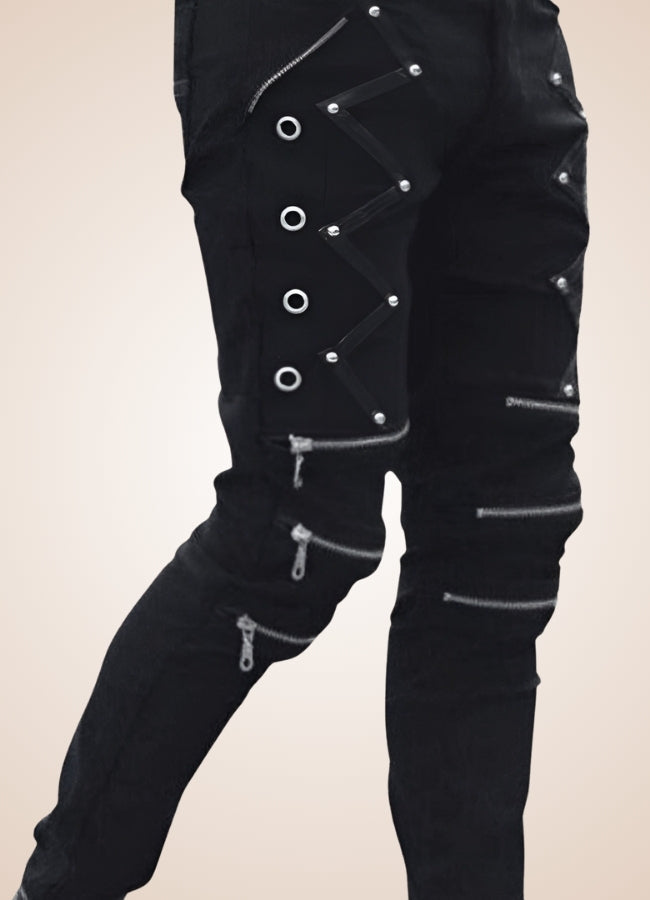 Slim Fit Spring Trousers - Steampunk Australia