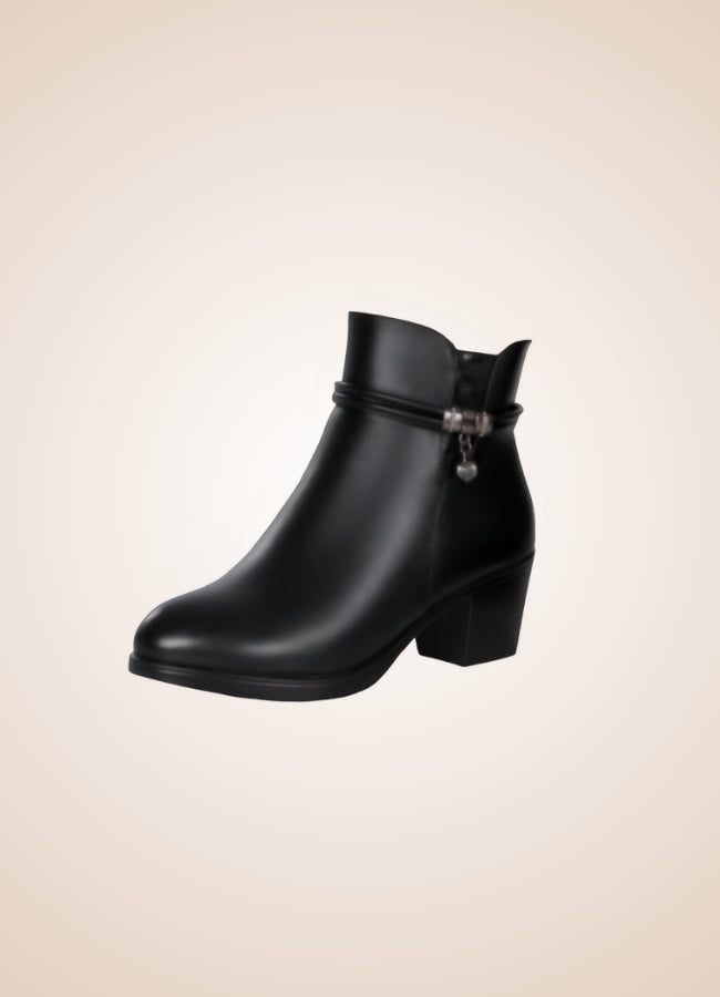 Soft Leather Women's Ankle Boots - Steampunk Australia