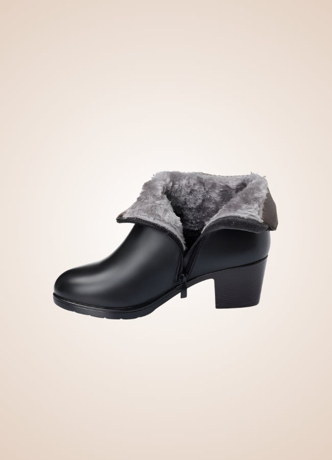 Soft Leather Women's Ankle Boots - Steampunk Australia