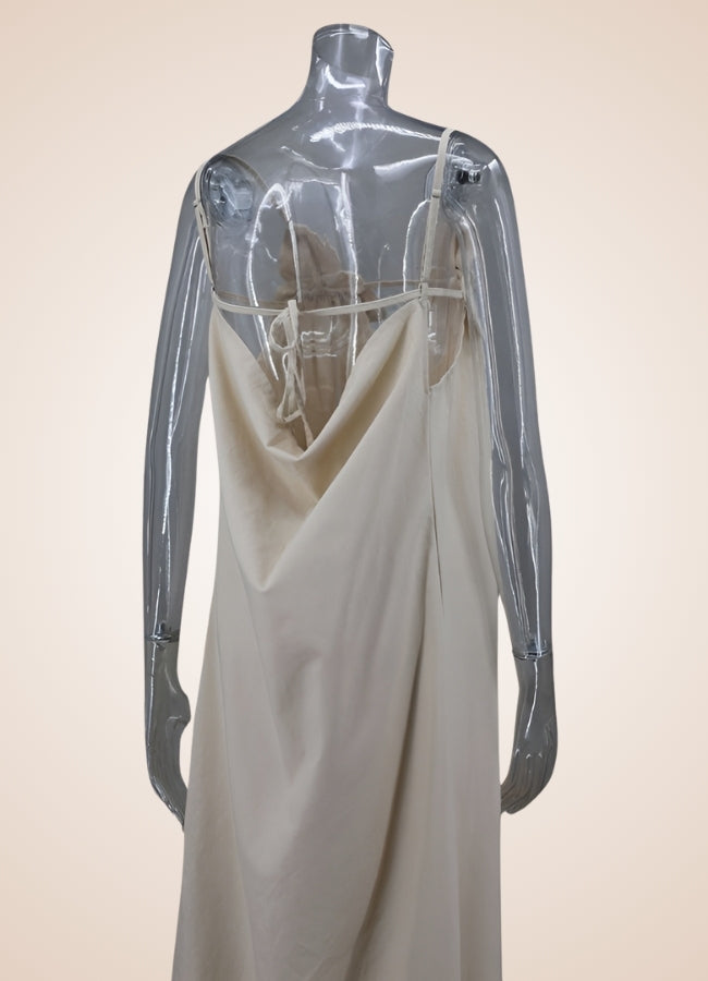 Steampunk Apricot Long Dress - Steampunk Australia
