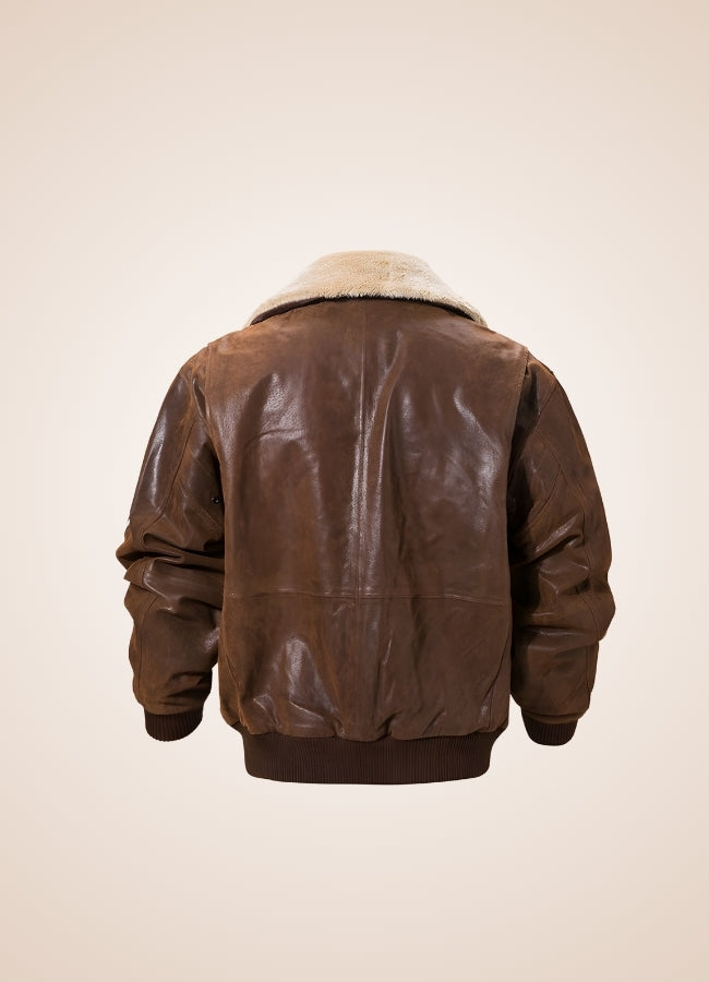 Steampunk Aviator Leather Jacket - Steampunk Australia
