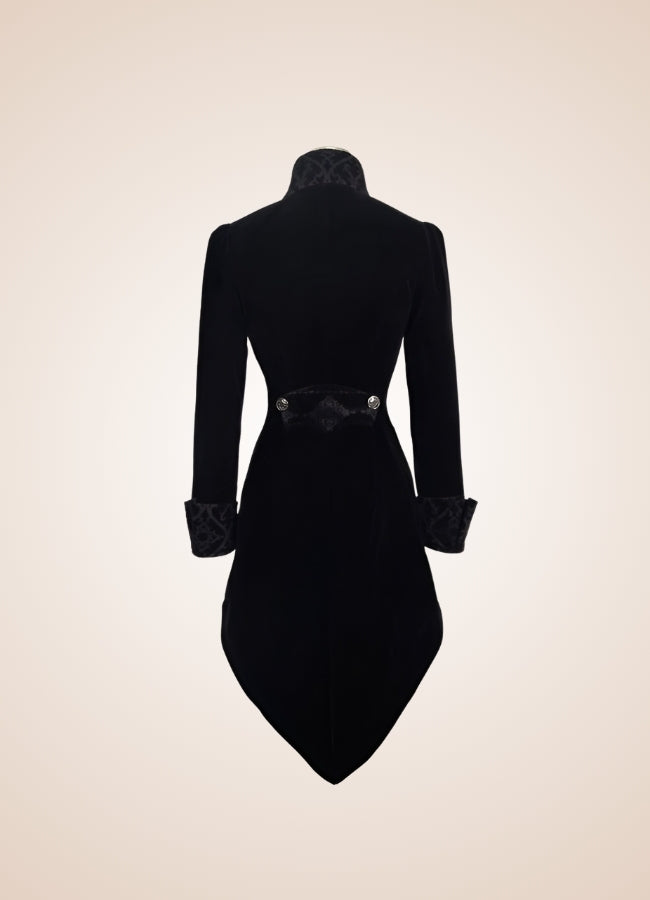 Steampunk Black Trench Coat - Steampunk Australia