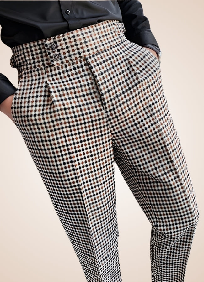 Steampunk British Style Plaid Pants - Steampunk Australia