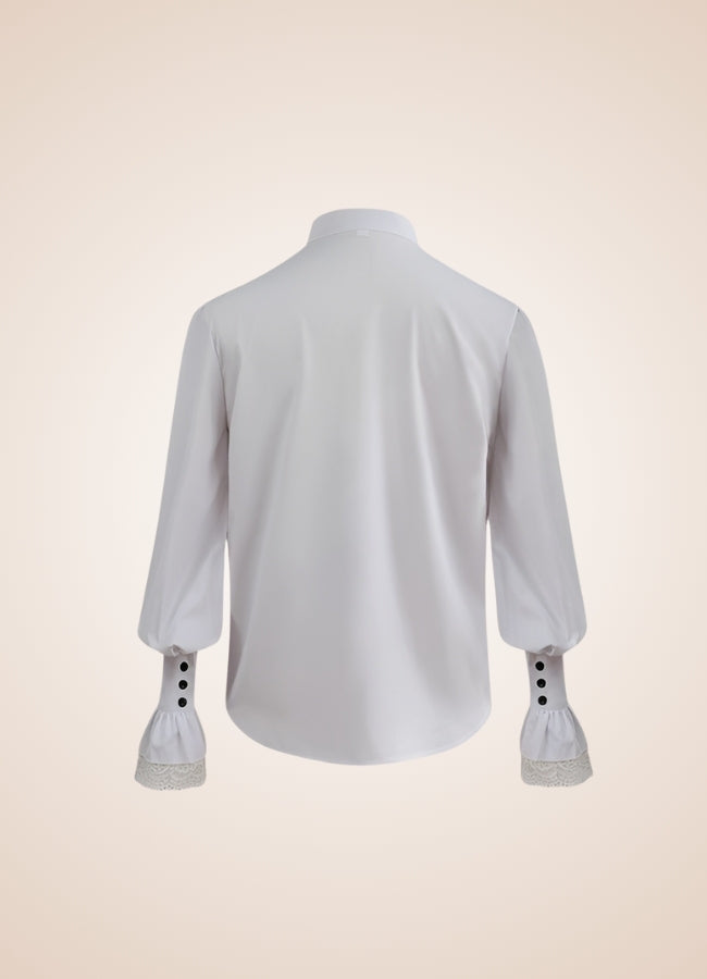 Steampunk British Style Ruffle Shirt - Steampunk Australia