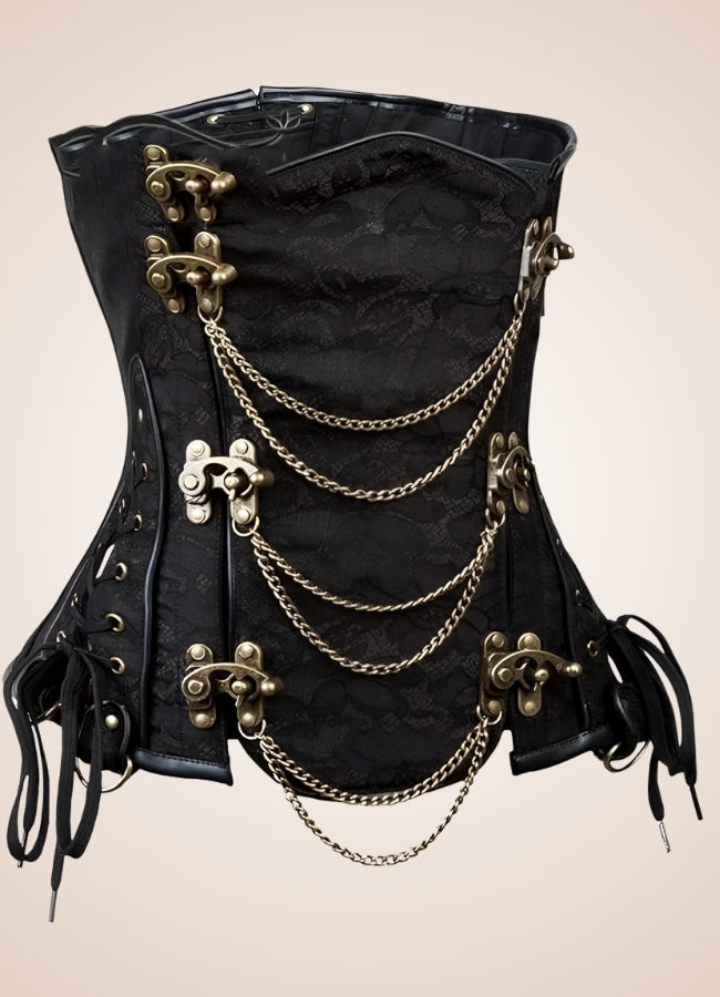 Steampunk Chain Corset - Steampunk Australia