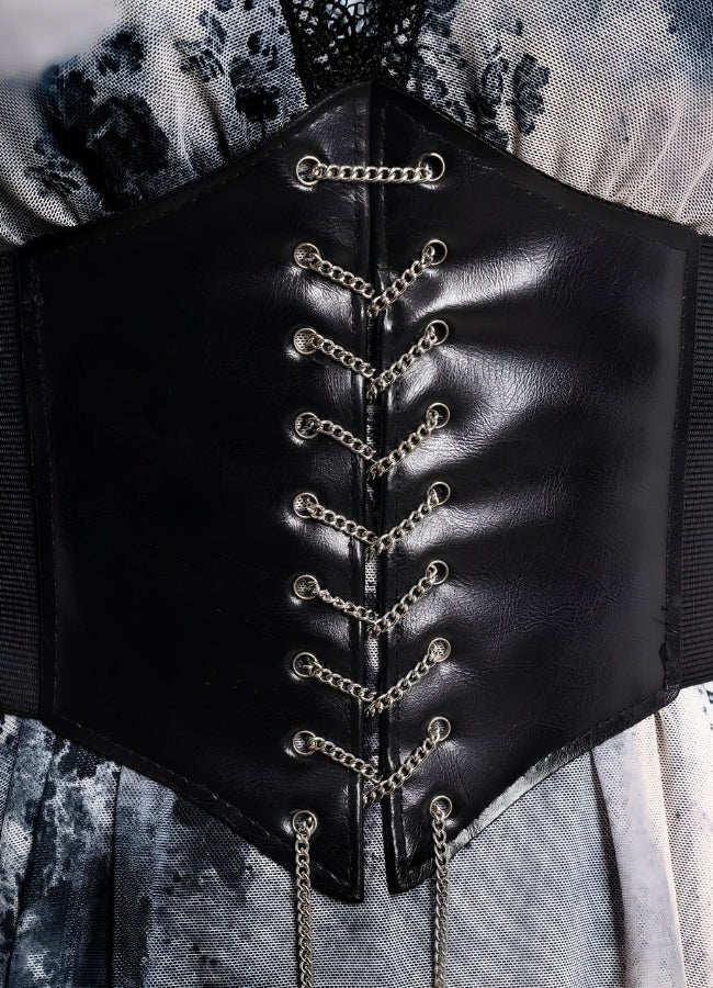 Steampunk Chain Corset Dress - Steampunk Australia