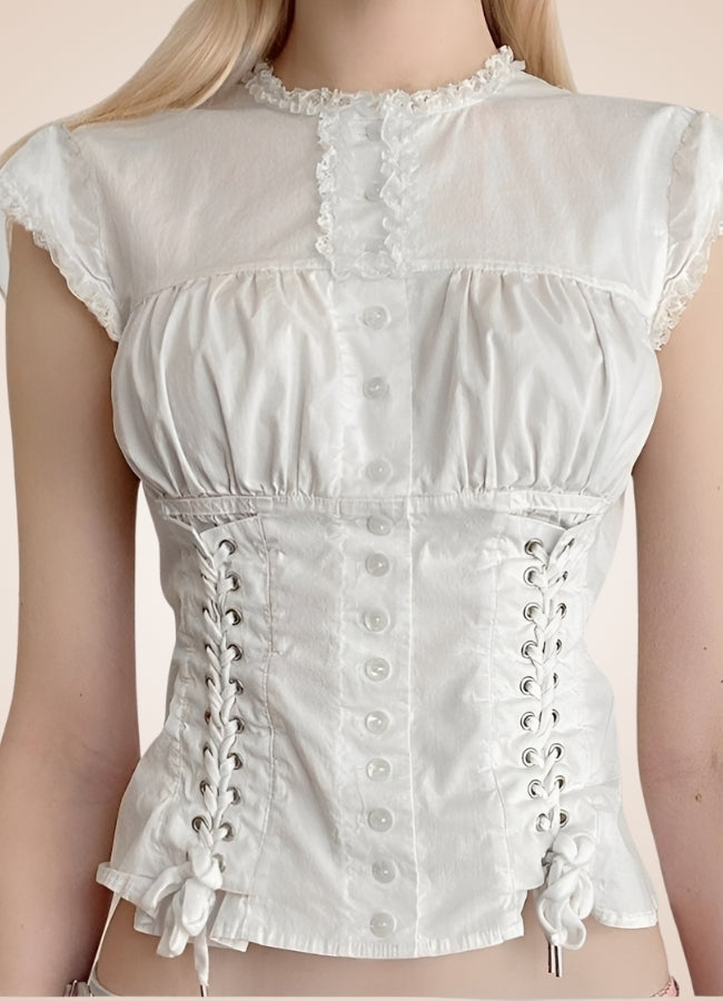Steampunk Corset Shirt - Steampunk Australia