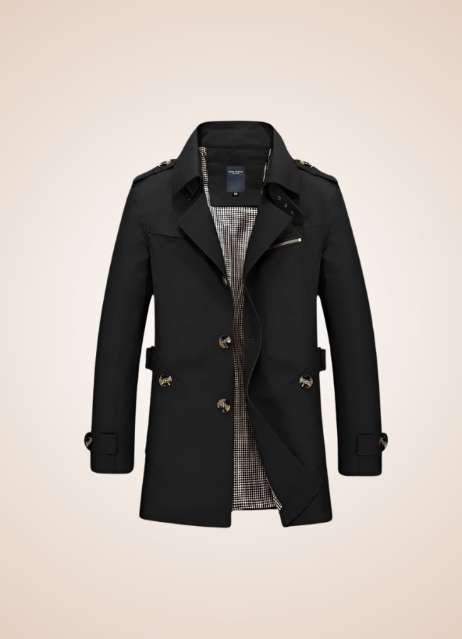 Steampunk Cotton Trench Coat - Steampunk Australia