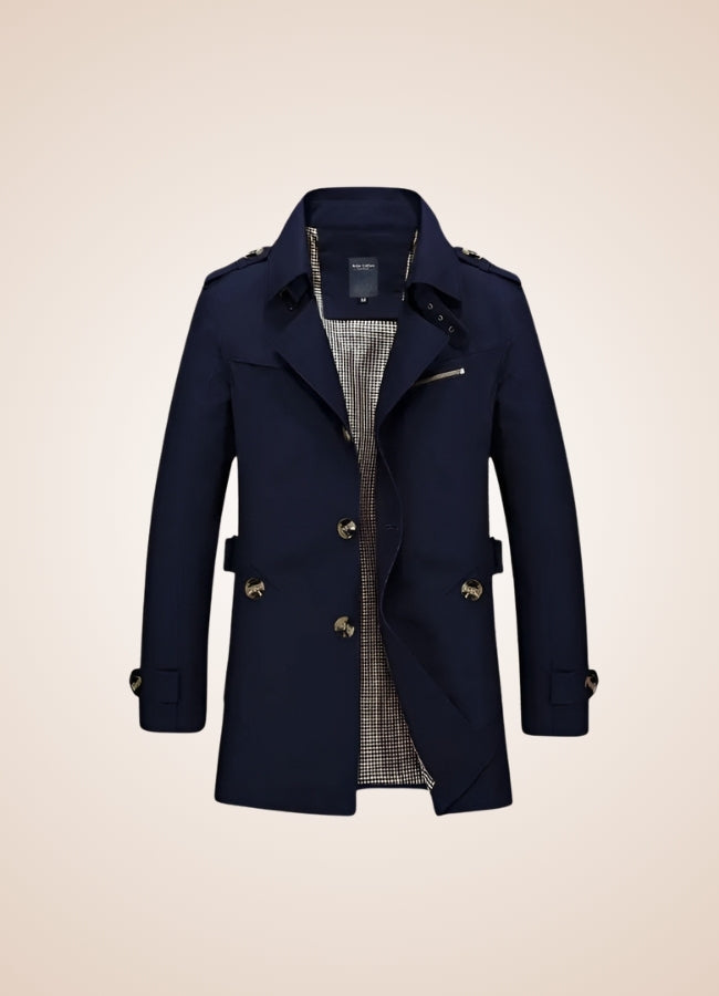 Steampunk Cotton Trench Coat - Steampunk Australia