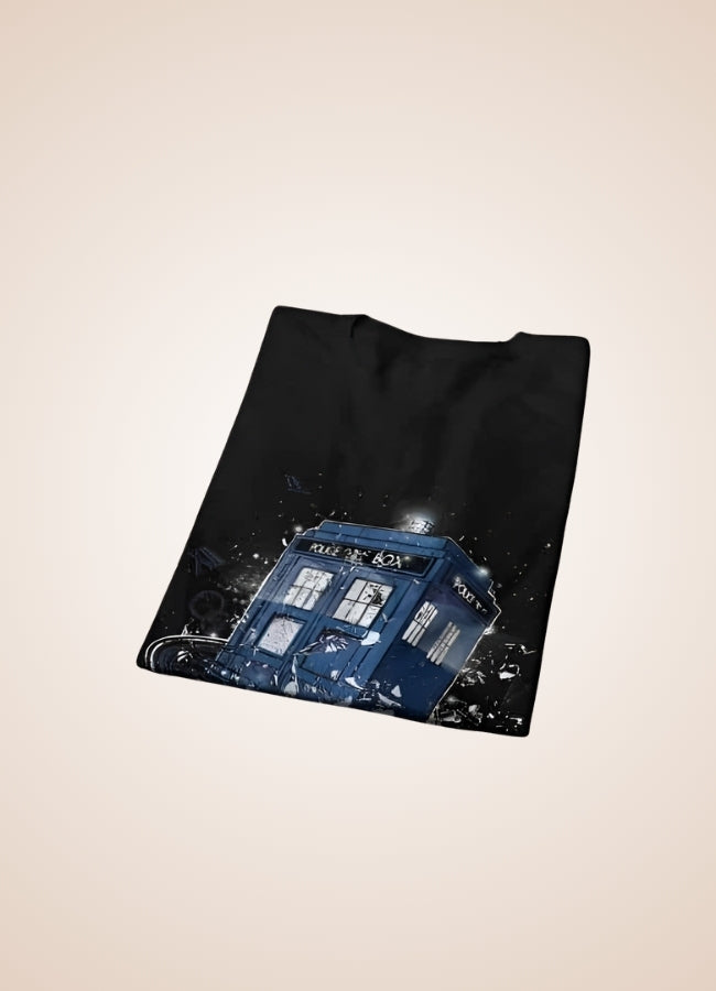 Steampunk Doctor Who Tardis Shirt - Steampunk Australia