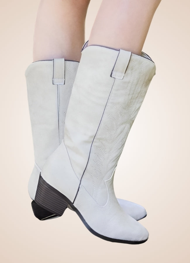 Steampunk Embroidery Cowboy Boots - Steampunk Australia