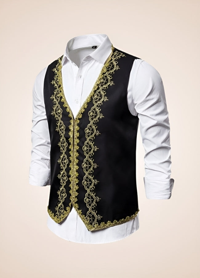 Steampunk Embroidery Vest - Steampunk Australia