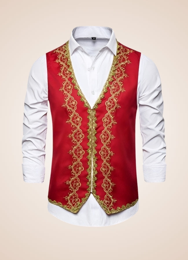 Steampunk Embroidery Vest - Steampunk Australia