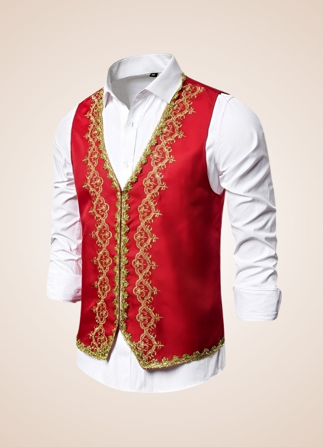 Steampunk Embroidery Vest - Steampunk Australia