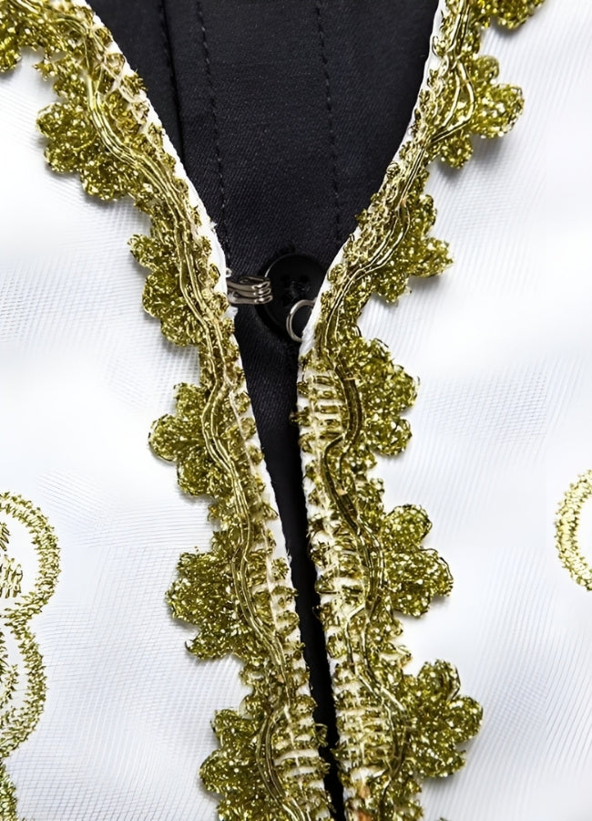 Steampunk Embroidery Vest - Steampunk Australia