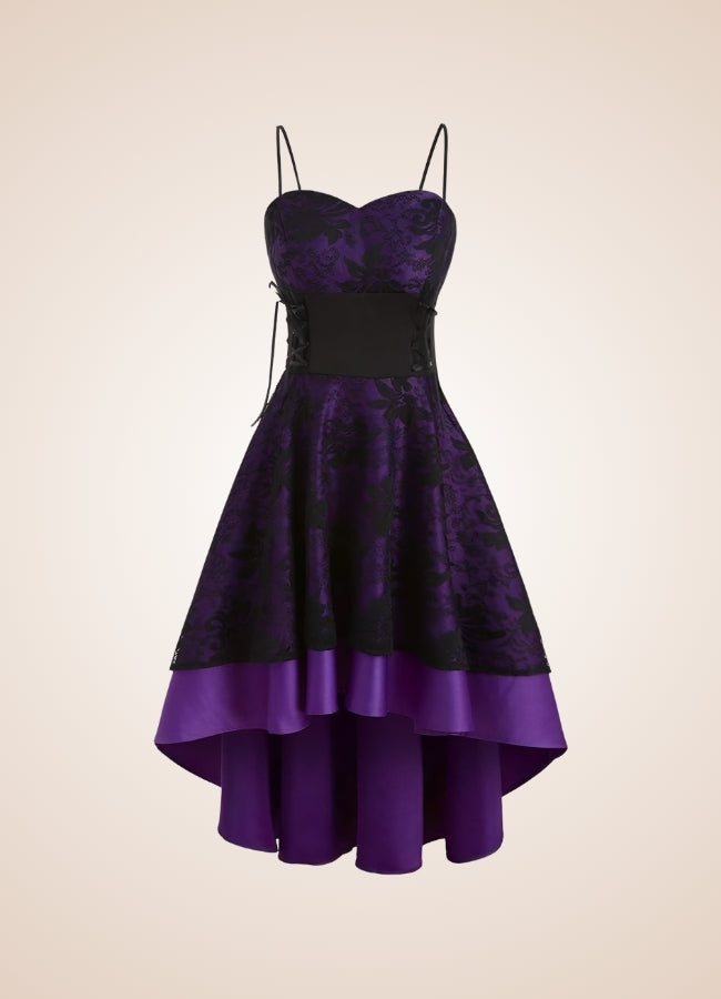 Steampunk Floral Lace Dress - Steampunk Australia