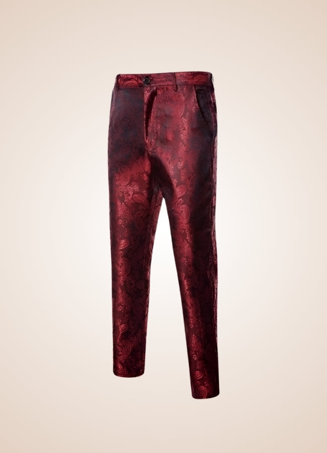 Steampunk Floral Pattern Pants - Steampunk Australia