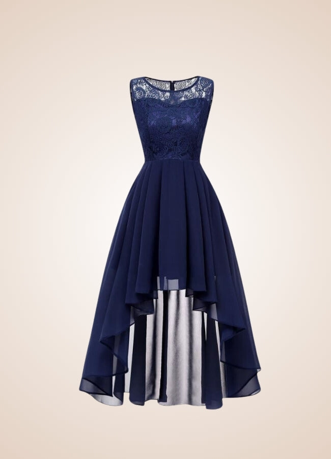 Steampunk Flower Hollow Lace Dress - Steampunk Australia