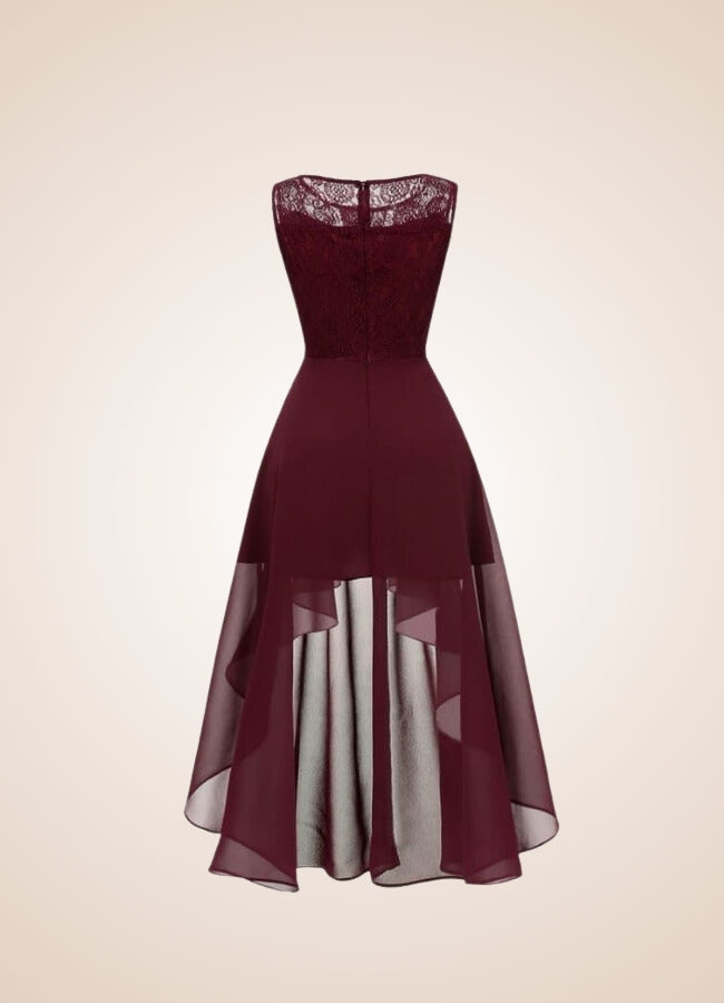 Steampunk Flower Hollow Lace Dress - Steampunk Australia