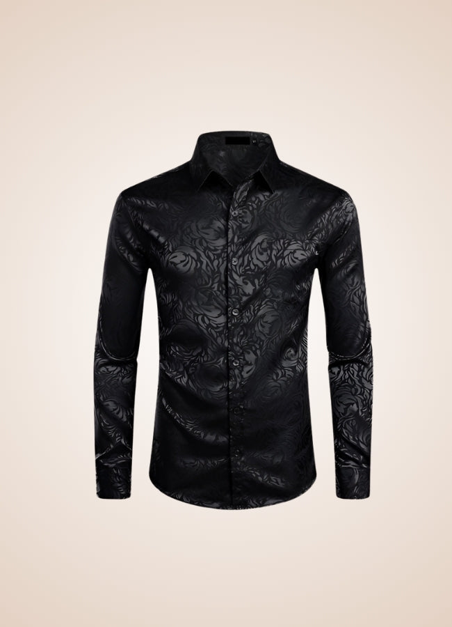 Steampunk Flower Pattern Shirt - Steampunk Australia