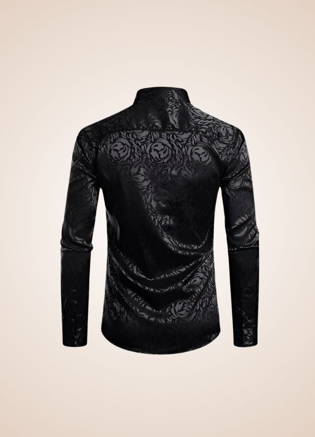 Steampunk Flower Pattern Shirt - Steampunk Australia