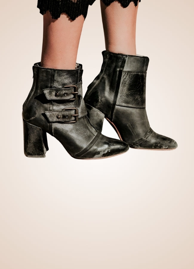 Steampunk Freebird Style Boots - Steampunk Australia