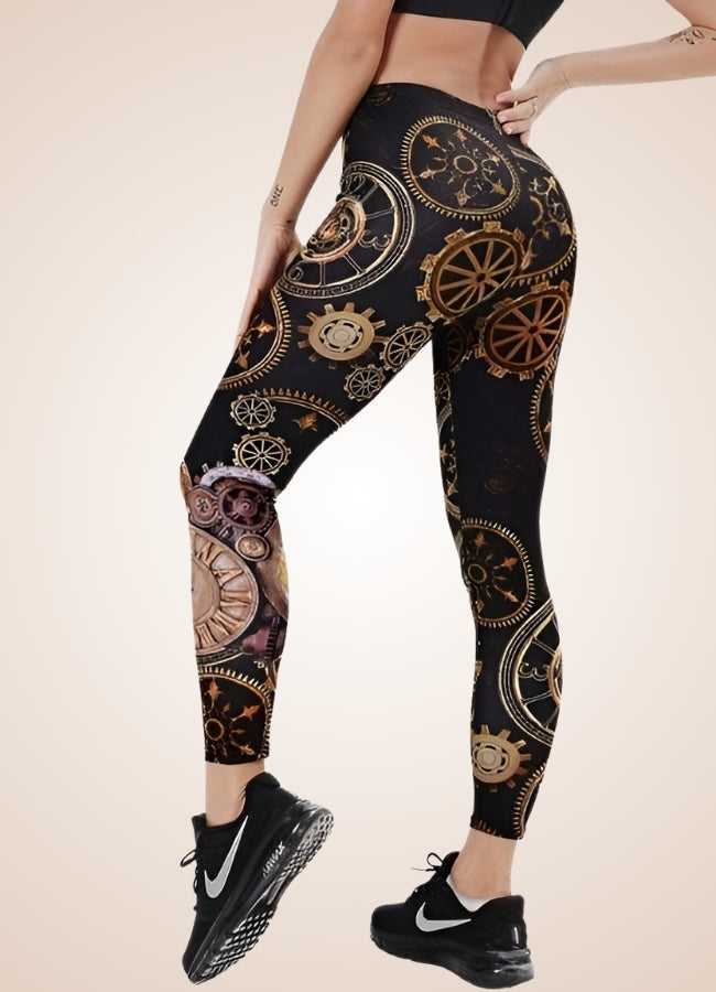 Steampunk Gear Legging - Steampunk Australia