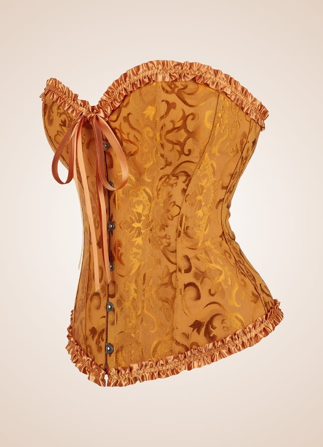 Steampunk Golden Bustier - Steampunk Australia