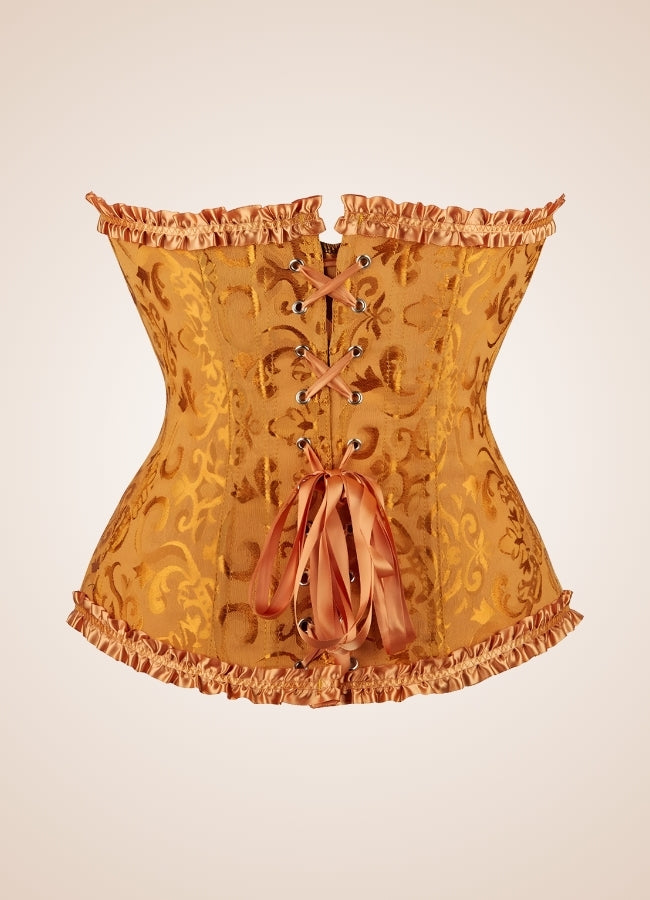 Steampunk Golden Bustier - Steampunk Australia