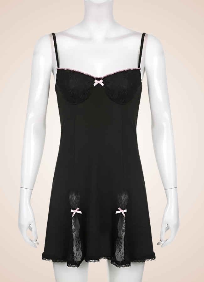 Steampunk Goth Mini Dress - Steampunk Australia