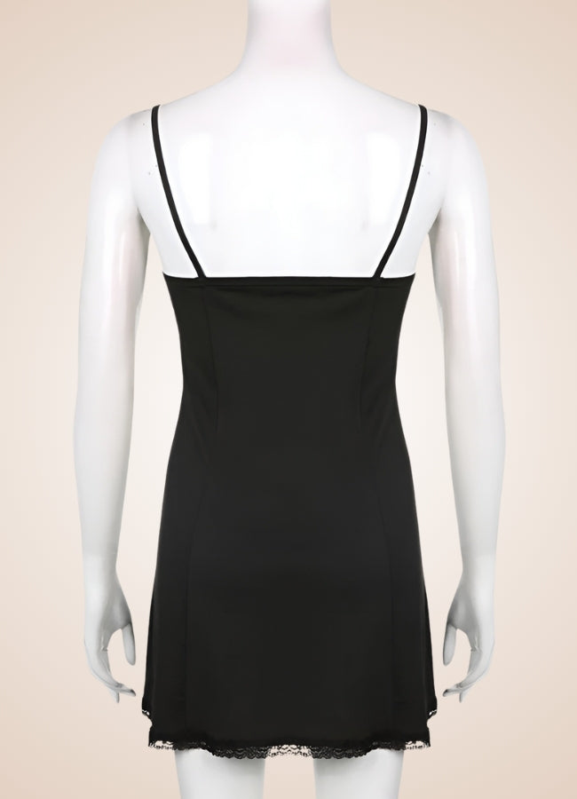 Steampunk Goth Mini Dress - Steampunk Australia