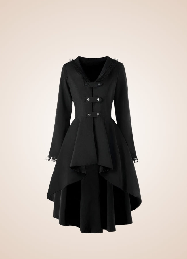 Steampunk Goth Style Coat - Steampunk Australia