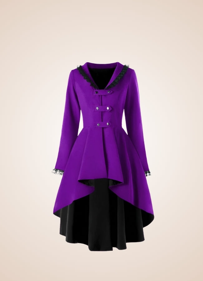 Steampunk Goth Style Coat - Steampunk Australia