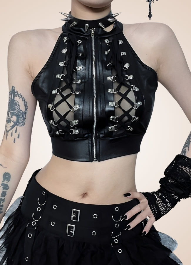 Steampunk Gothic Collar Corset - Steampunk Australia