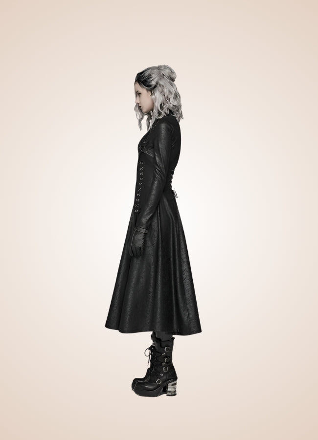 Steampunk Gothic High Collar Coat - Steampunk Australia