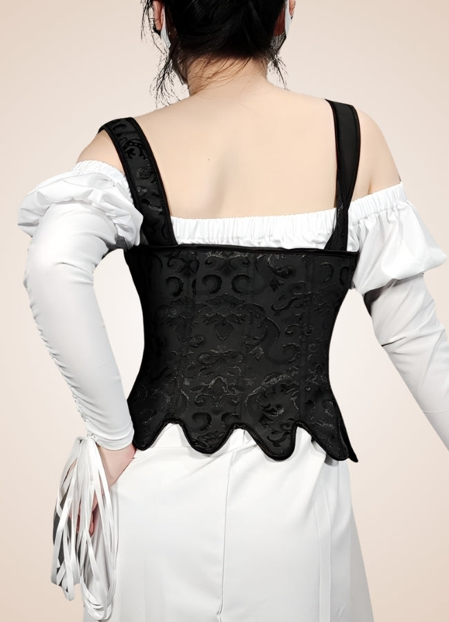 Steampunk Gothic Lace Corset - Steampunk Australia