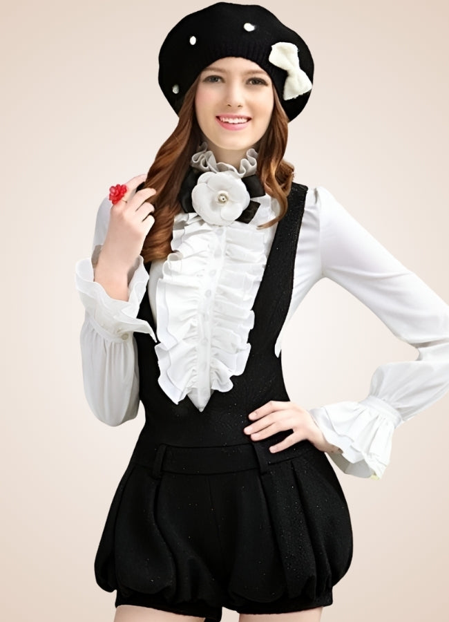 Steampunk High Collar Shirt - Steampunk Australia