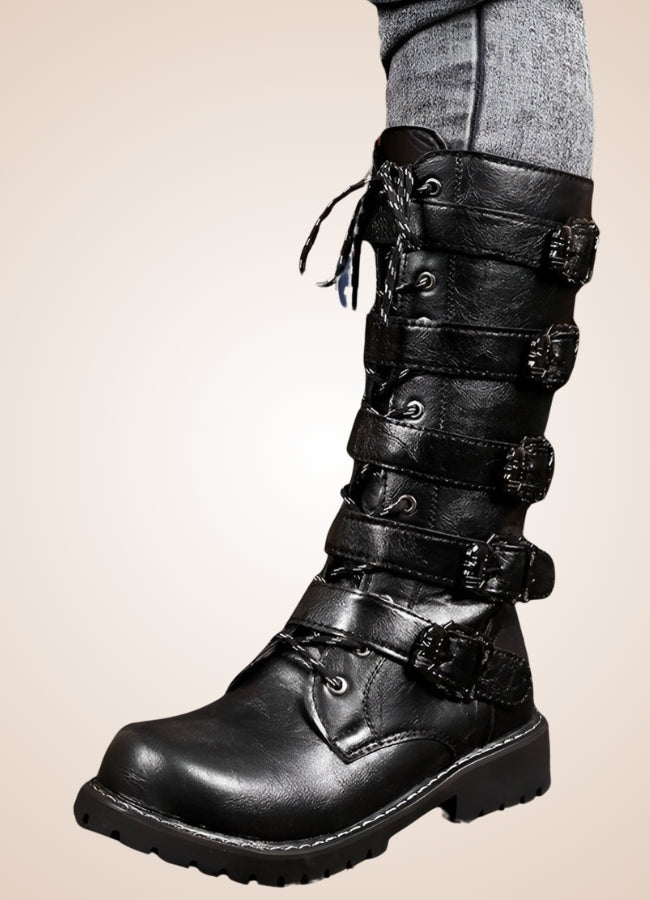 Steampunk Knee High Boots - Steampunk Australia