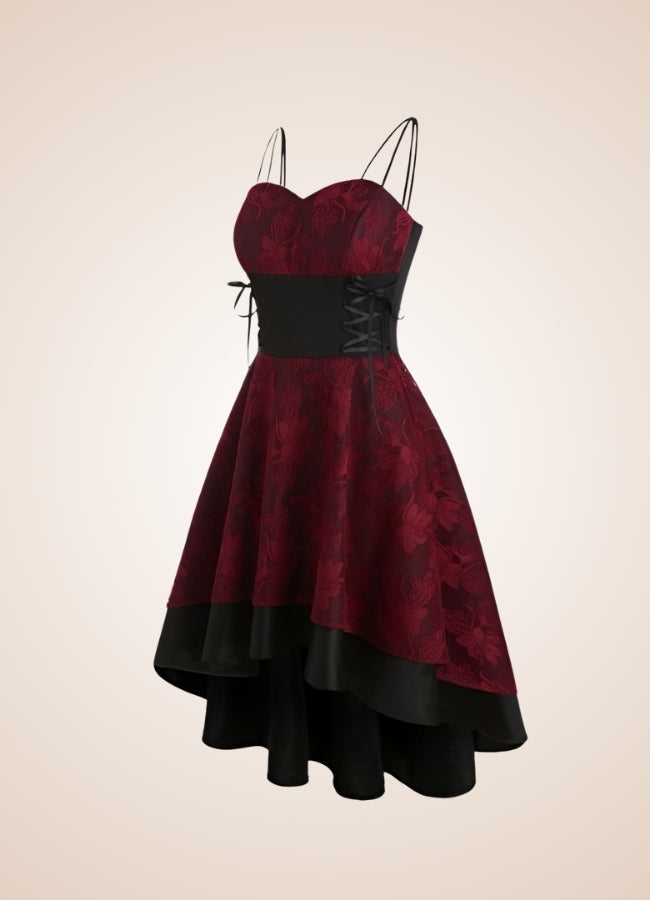 Steampunk Lace Hollow Out Dress - Steampunk Australia
