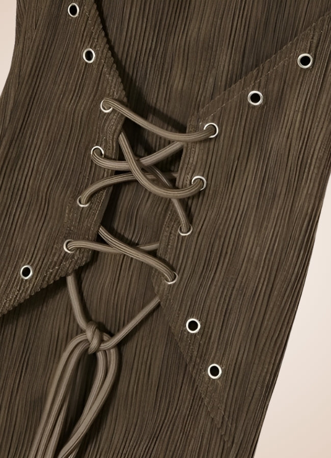 Steampunk Lace Up Pants - Steampunk Australia