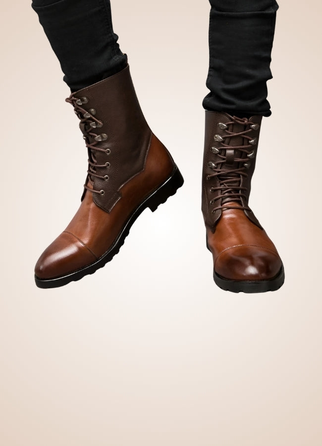 Steampunk Leather Boots - Steampunk Australia