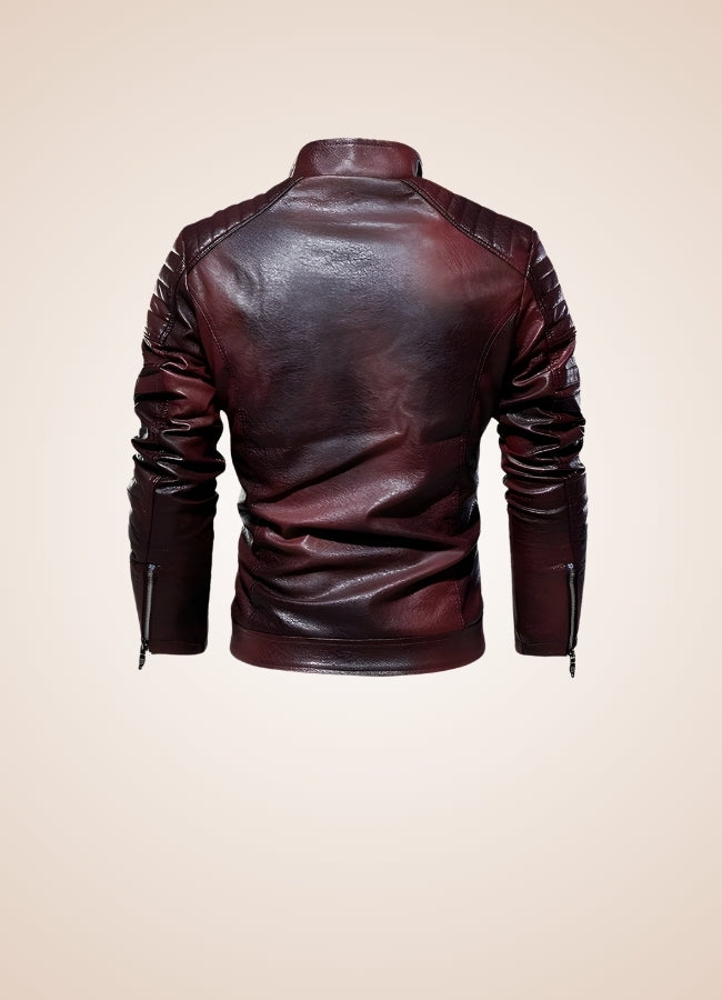 Steampunk Leather Winter Jacket - Steampunk Australia
