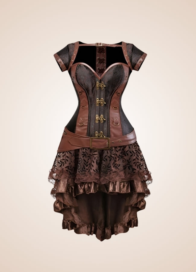 Steampunk Medieval Corset Dress - Steampunk Australia