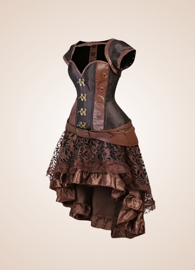 Steampunk Medieval Corset Dress - Steampunk Australia