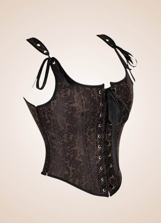 Steampunk Medieval Lace Corset - Steampunk Australia