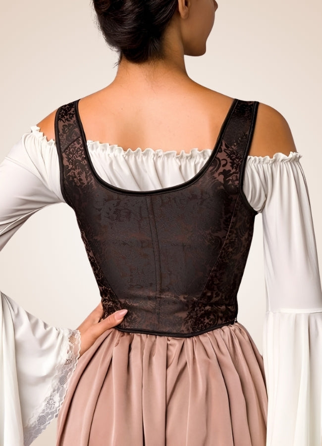 Steampunk Medieval Lace Corset - Steampunk Australia